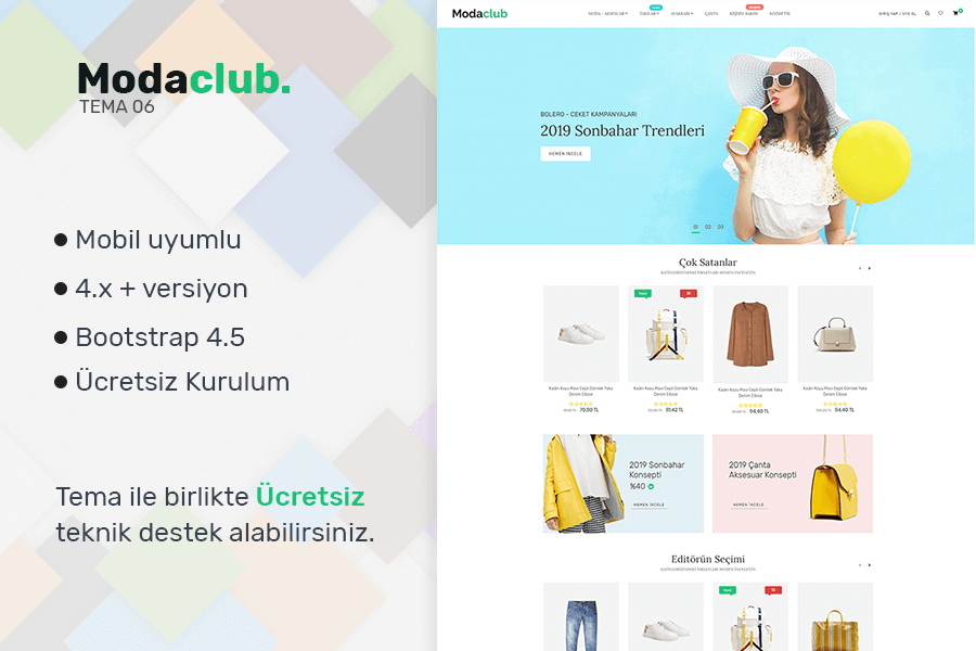 ProTicaret Butik Tema 6