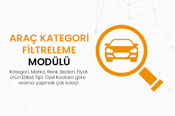 ProTicaret Emlak Kategori Filtreleme Modülü