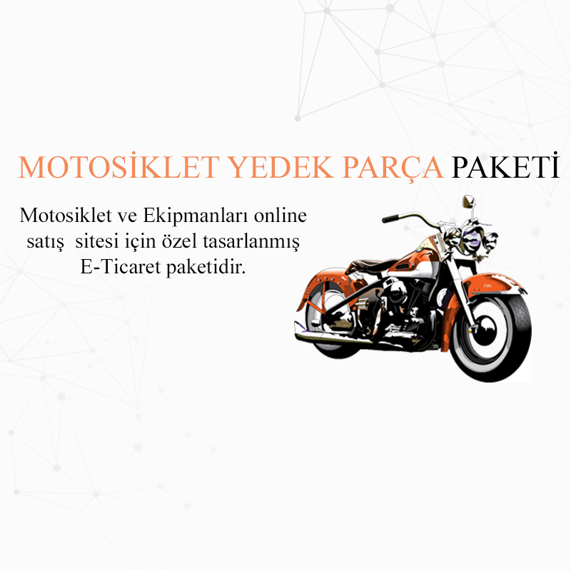 ProTicaret Motosiklet Ekipmanları E-Ticaret Paketi