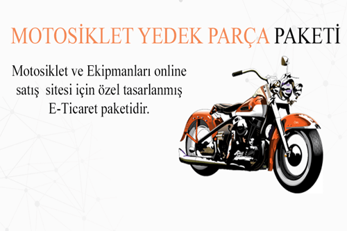 ProTicaret Motosiklet Ekipmanları E-Ticaret Paketi