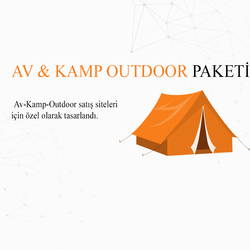 ProTicaret Av - Kamp - Outdoor E-Ticaret Paketi