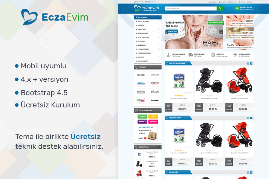 ProTicaret Eczaevi Tema 4