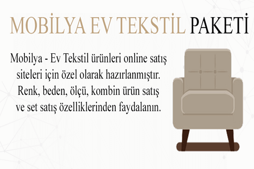 ProTicaret Mobilya - Ev Tekstil E-Ticaret Paketi