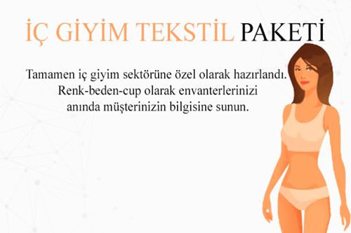 ProTicaret Tekstil İç Giyim E-Ticaret Paketi