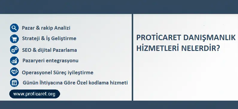 Proticaret e-ticaret danışmanlık hizmetleri nelerdir? - Proticaret e-ticaret rehberi
